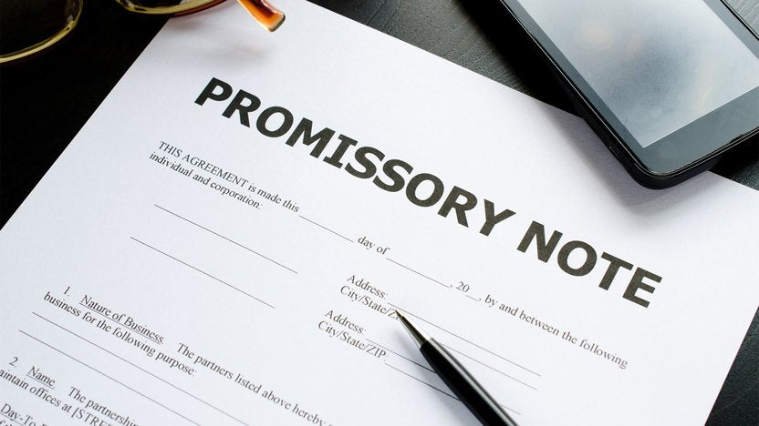 Promissory Note - Contract Template