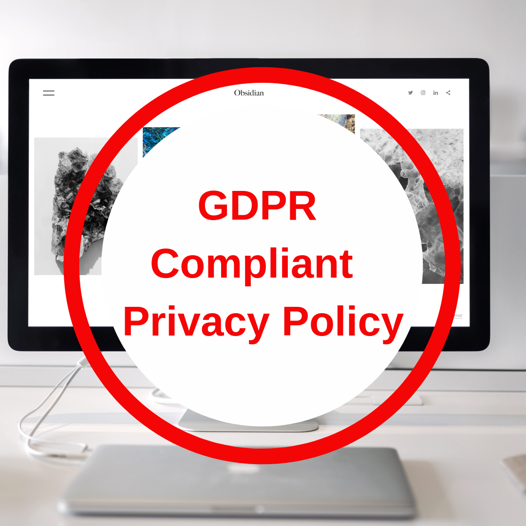 Website Privacy Policy (GDPR Compliant) - Contract Template